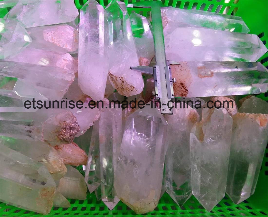 Semi Precious Stone Rock Crystal Rough Points