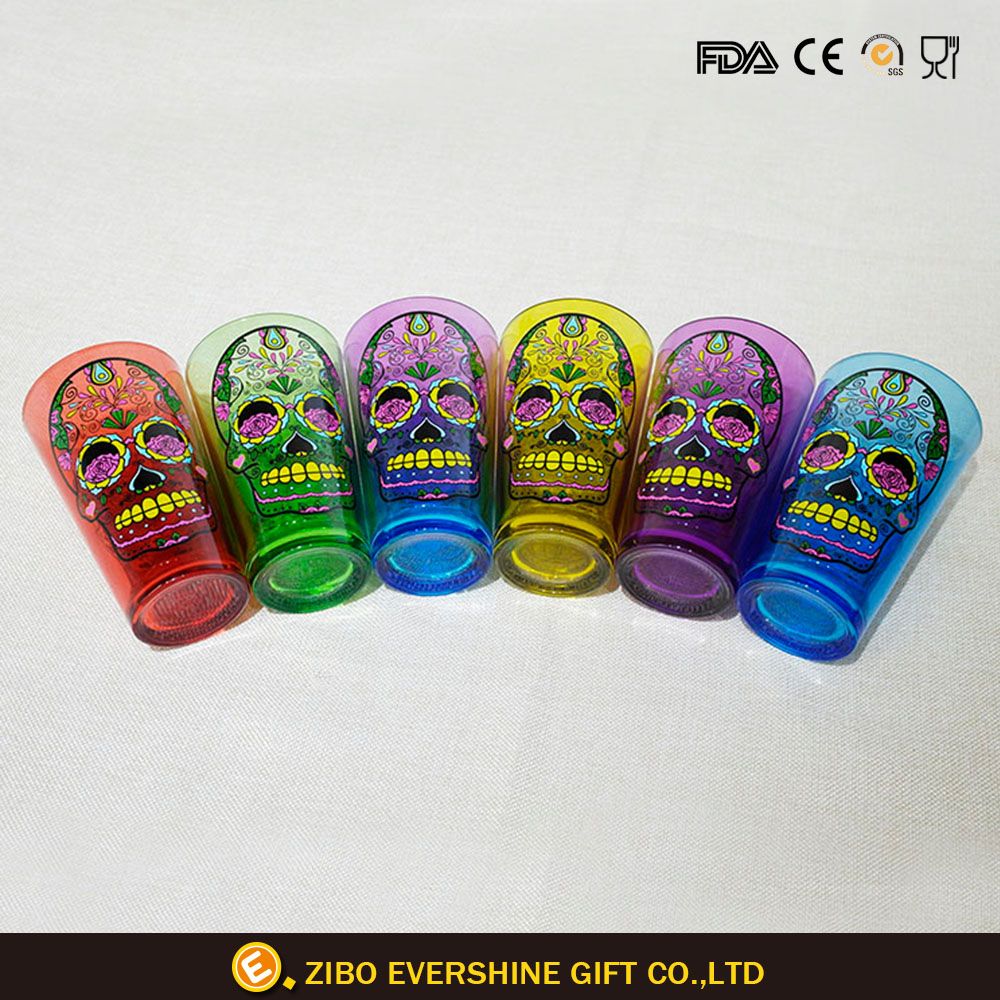 16oz Colors Pint Beer Glass with Printing Logo