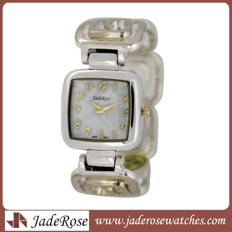 Women Luxury Crystal Bezel Bracelet Wristwatch Analog Quartz Fashion Ladies Dress Wrist Watch