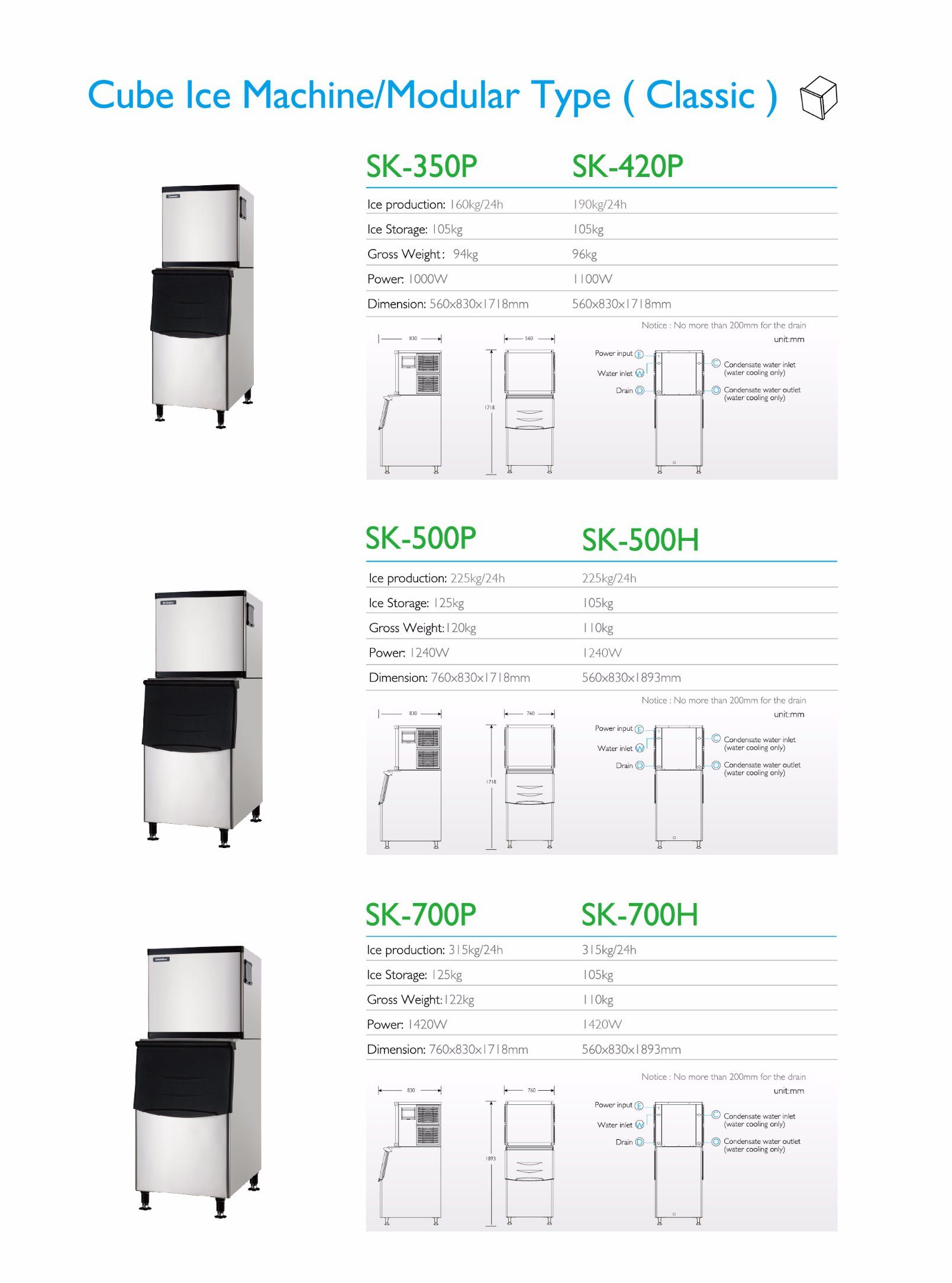 Popular Cube Ice Maker for Promotion