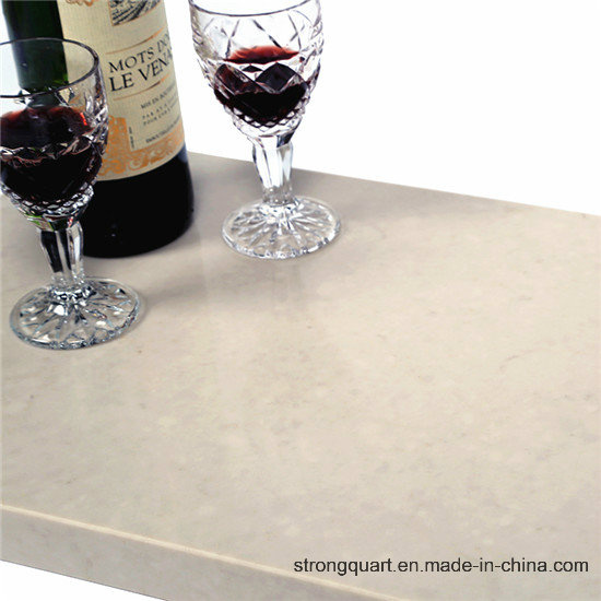 30mm Marble Quartz Stone Supplier From Foshan/ Caesarstone 5000 London Grey