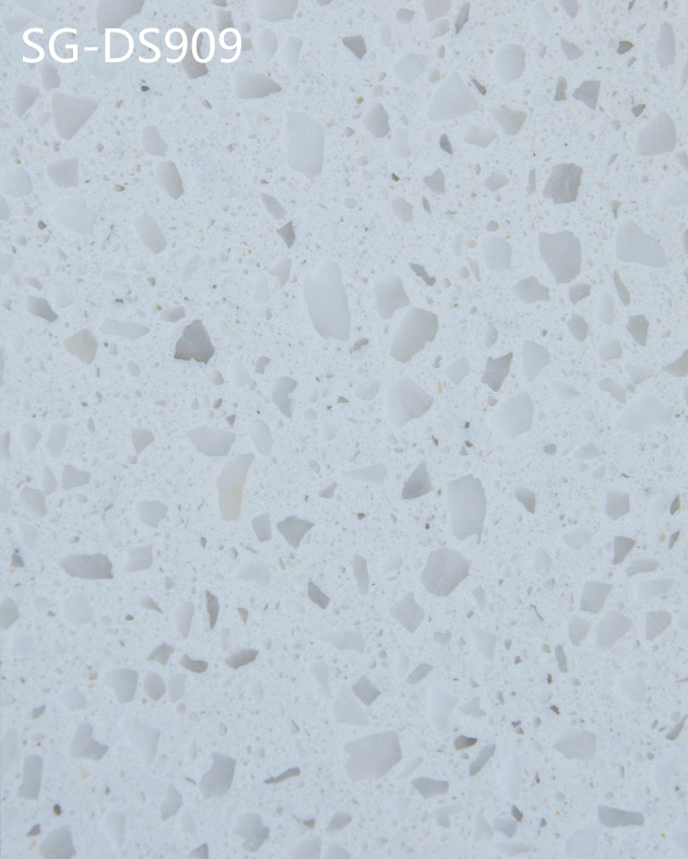 White Single Crystal Quartz Slabs