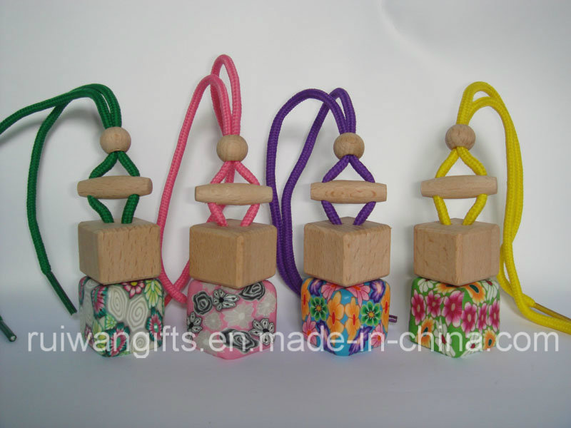 Square Hanging Perfume Bottles for Car