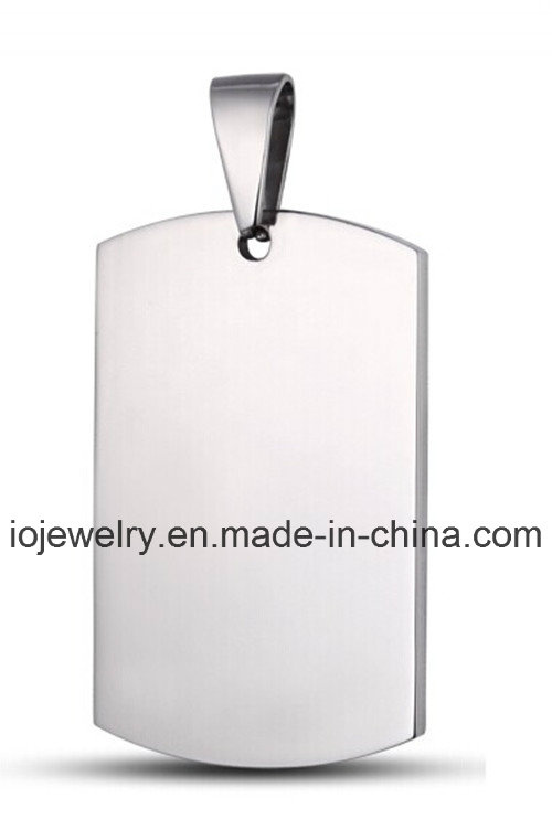 Silver Symbol 316L Stainless Steel Pendant