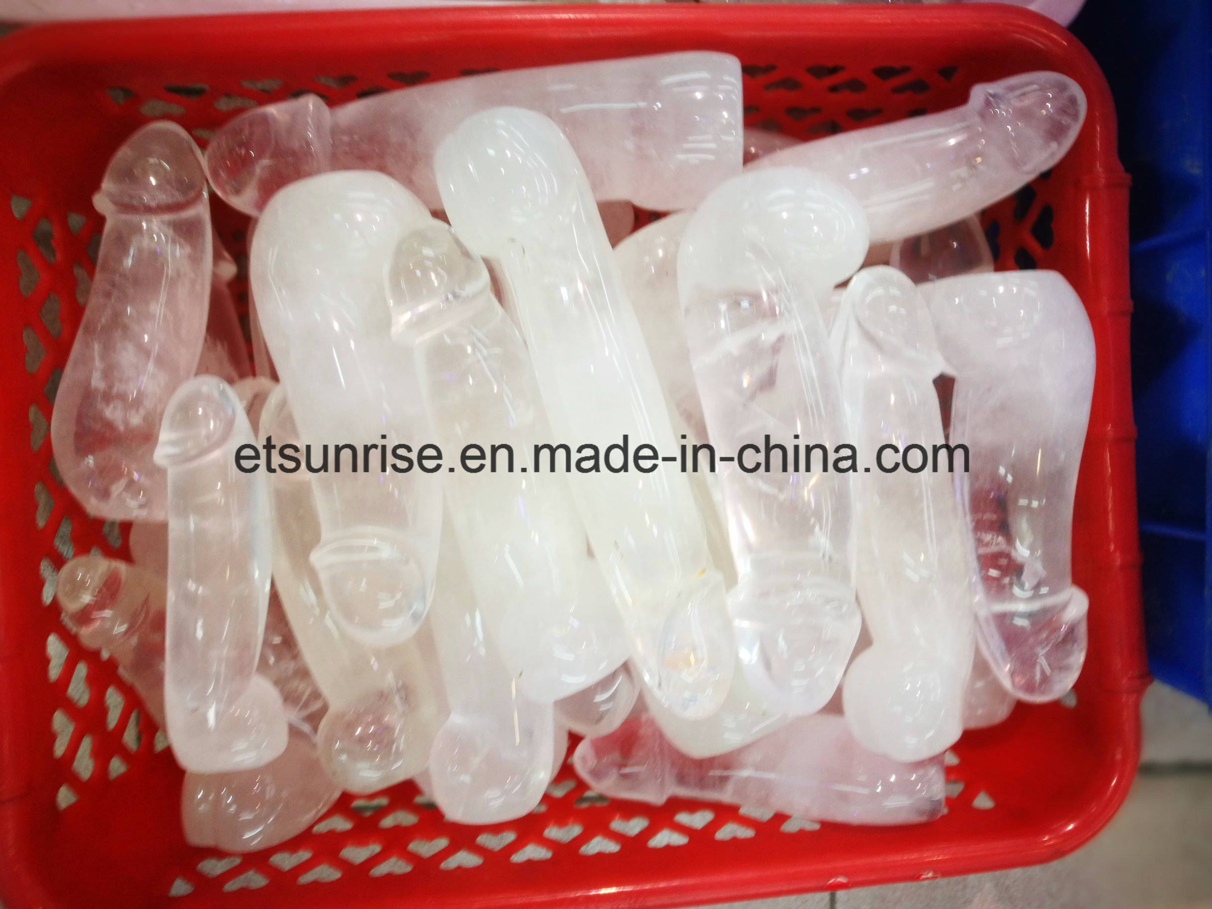 Semi Precious Stone Natural Crystal Carving Penis Shape Ornament