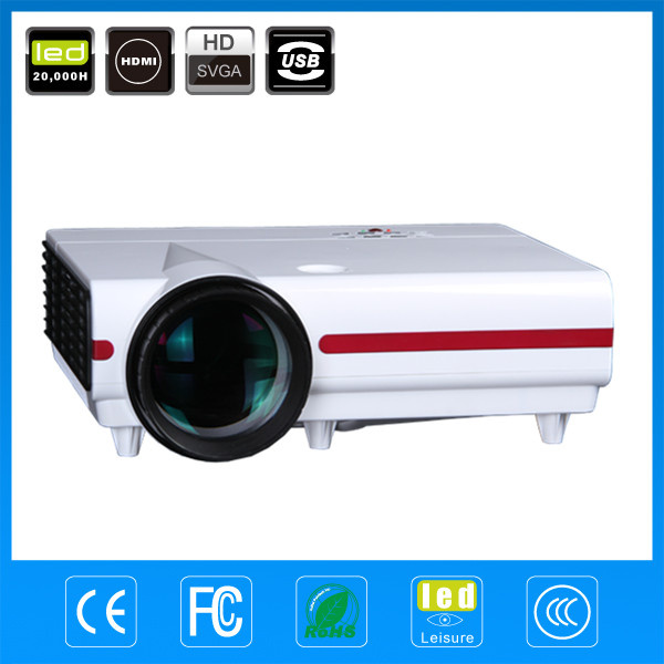 3500 High Lumens Home Theater LED Multimedia Projector