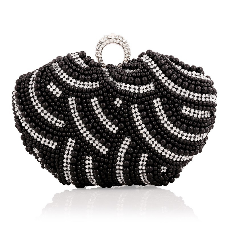 The Most Fashion Women Handbag Designer Pearl Clutch Bag