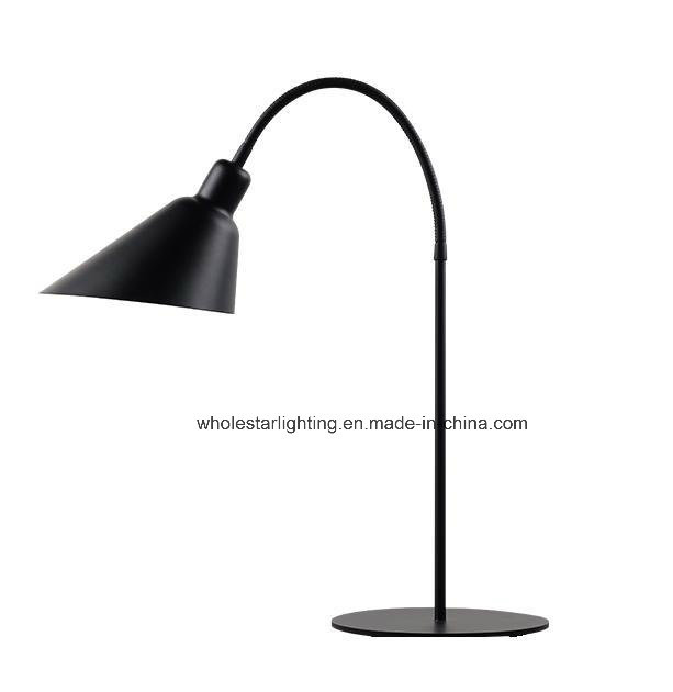 Modern Metal Reading Table Lamp (WHT-266)