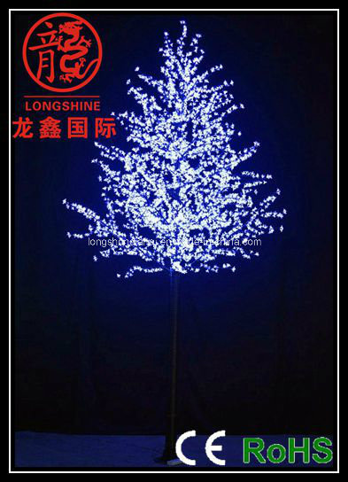 Waterproof LED White Cherry Tree Light