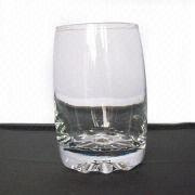 Machine Blown Drinking Glass with 9-Ounce Capacity