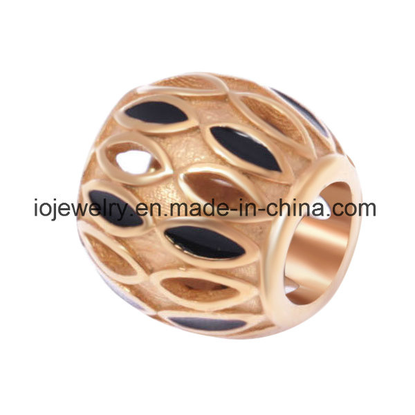 Hollow Spacer Metal Bead for Jewelry Making