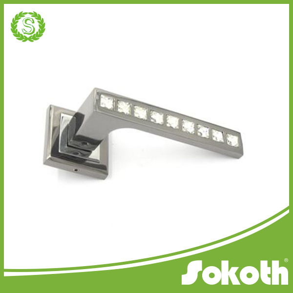 2016 Sokoth Door Handle on Rose, Crystal Door Lever Handle