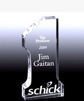 K9 Crystal Glass Trophy Award No. 1