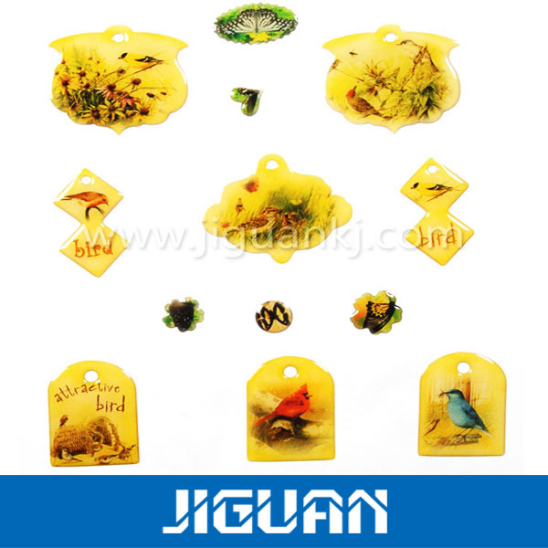 Wholesale Mass Production Logo Design Custom PU Clear Epoxy Sticker