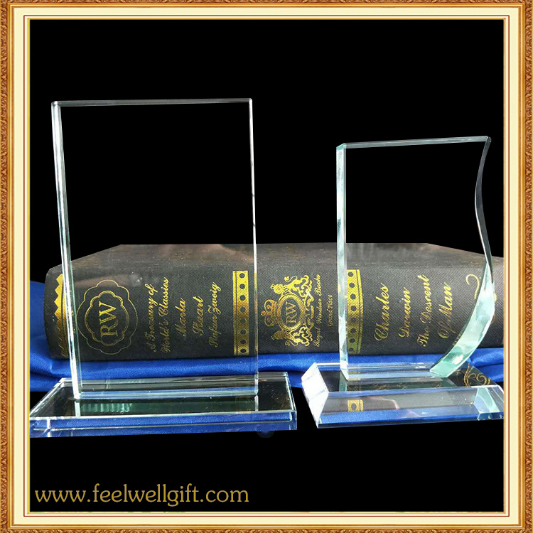 Custom Transparent Crystal Award Trophy