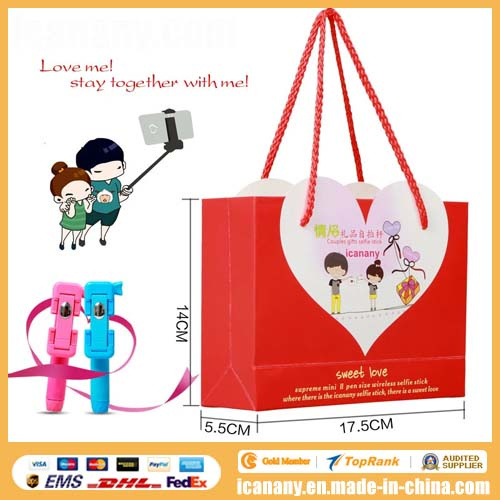 Wireless Bluetooth Mini Monopod for Selfie with Gift Package
