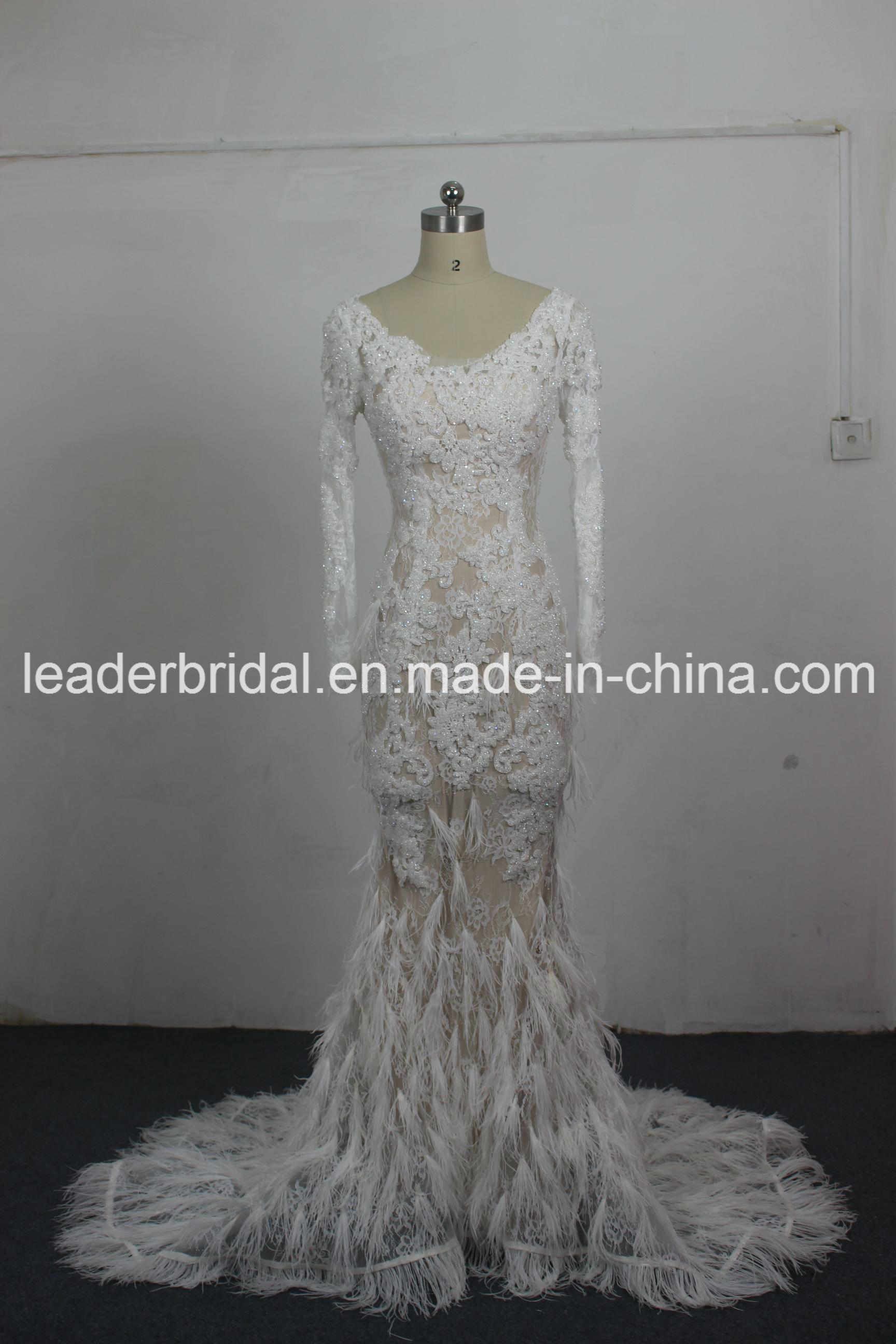Lace Prom Party Gowns Real Photo Crystal Evening Dress W201715