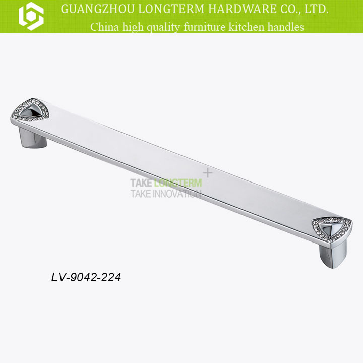 Factory Supply Crystal Glass Handle for Furniture Drawer Pull Handles