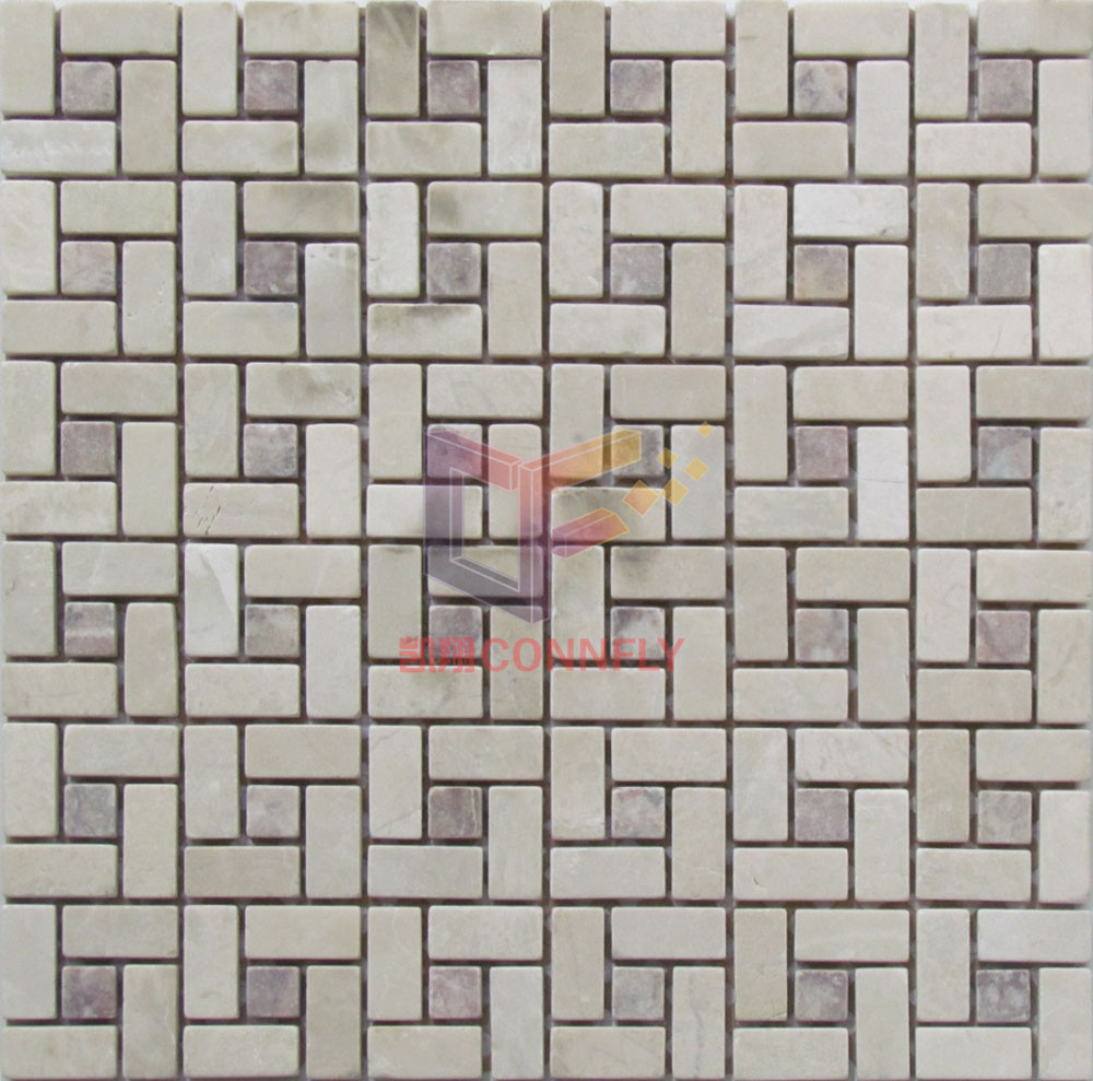 15*15 Mix 15*30 Marble Stone Mosaic (CFS967)
