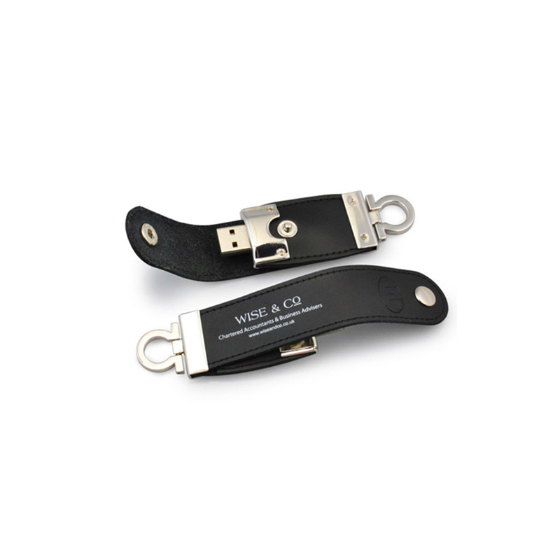 2017 China Best Gift Memory Stick 8GB Flashdrive Leather USB