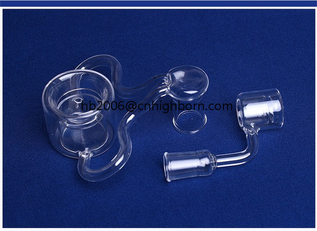 Baibo Clear Quartz Pipes for Green Healthy Smoking