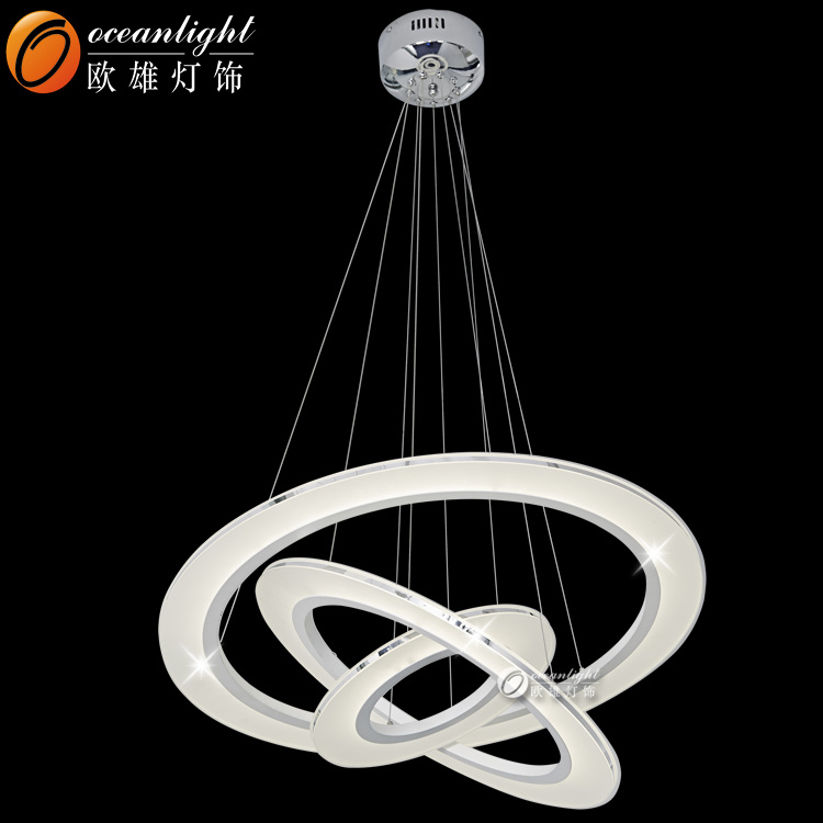 Modern LED Acrylic Round Pendant Lamp