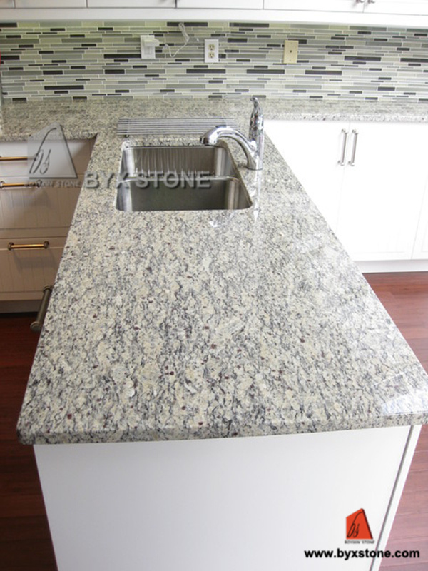 Santa Cecilia Light Granite Bathroom Vanity Top/Kitchen Countertop