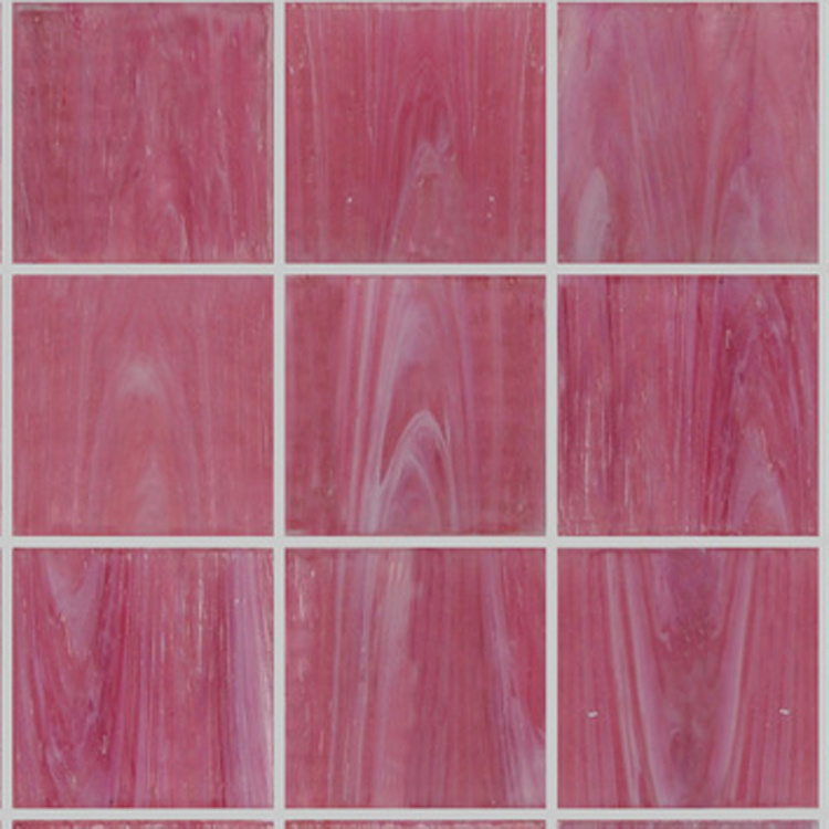 Pink Color Mosaic Crystal Stone Mosaic