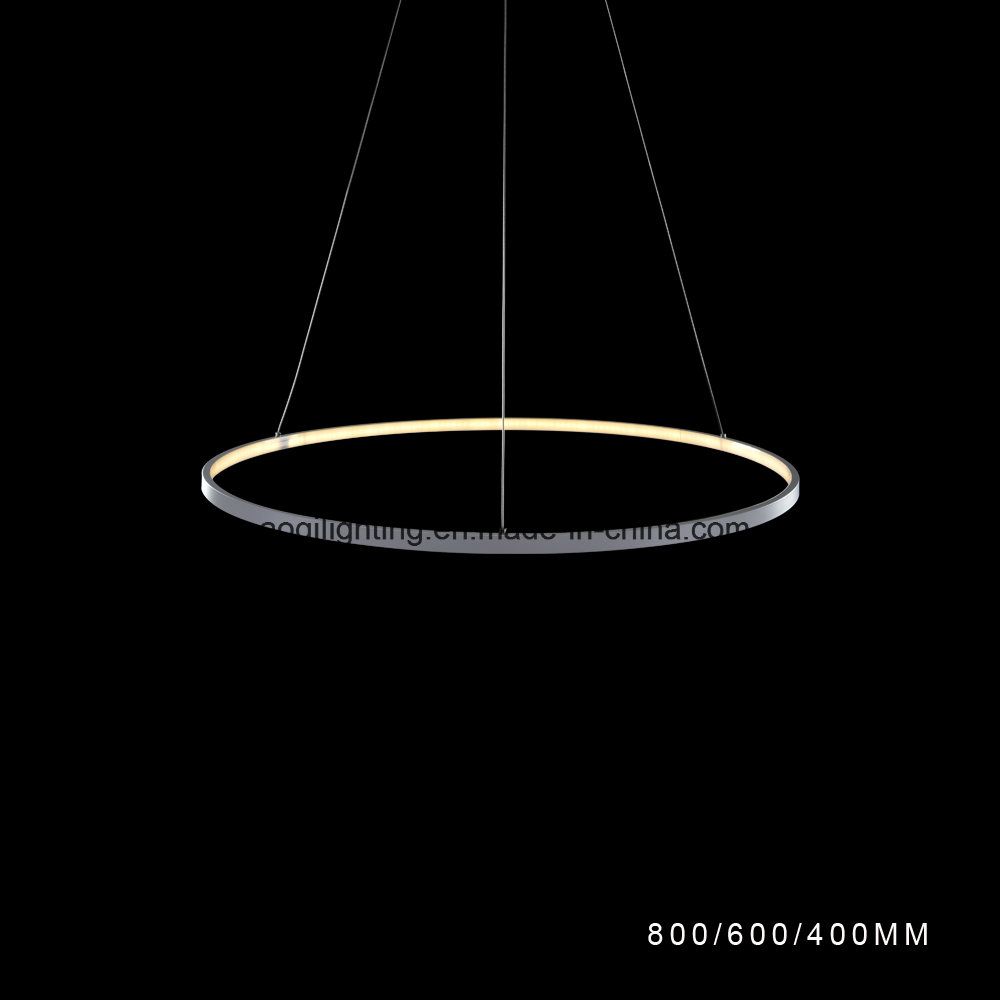 Simplify One Ring LED Acrylic Modern Pendant Lamp (AQ-66036-D6)
