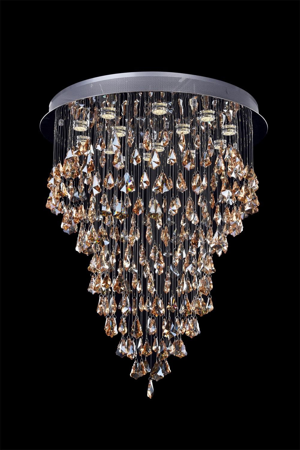 Delicate Crystal LED Modern Ceiling Light (AQ-88417M)