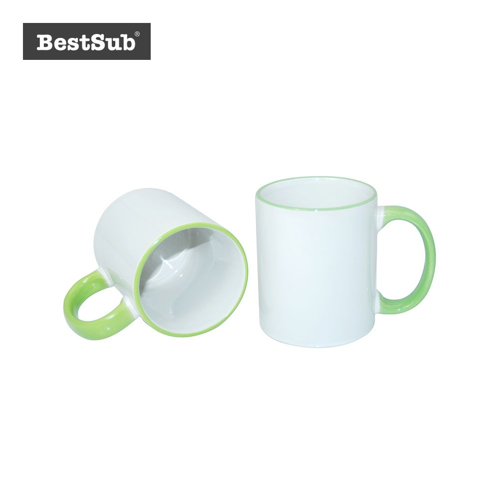 Bestsub Promotional Sublimation 11 Oz Rim Handle Mug (B11B-05)