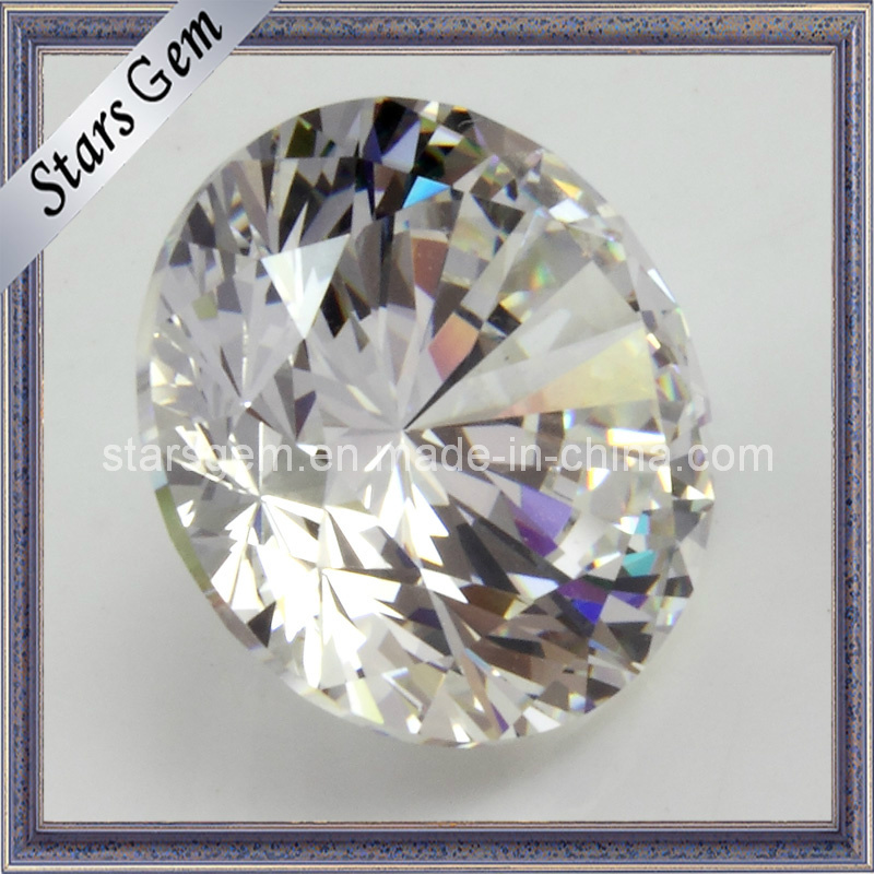 Brilliant Cut High Quality White Facets Star Cut