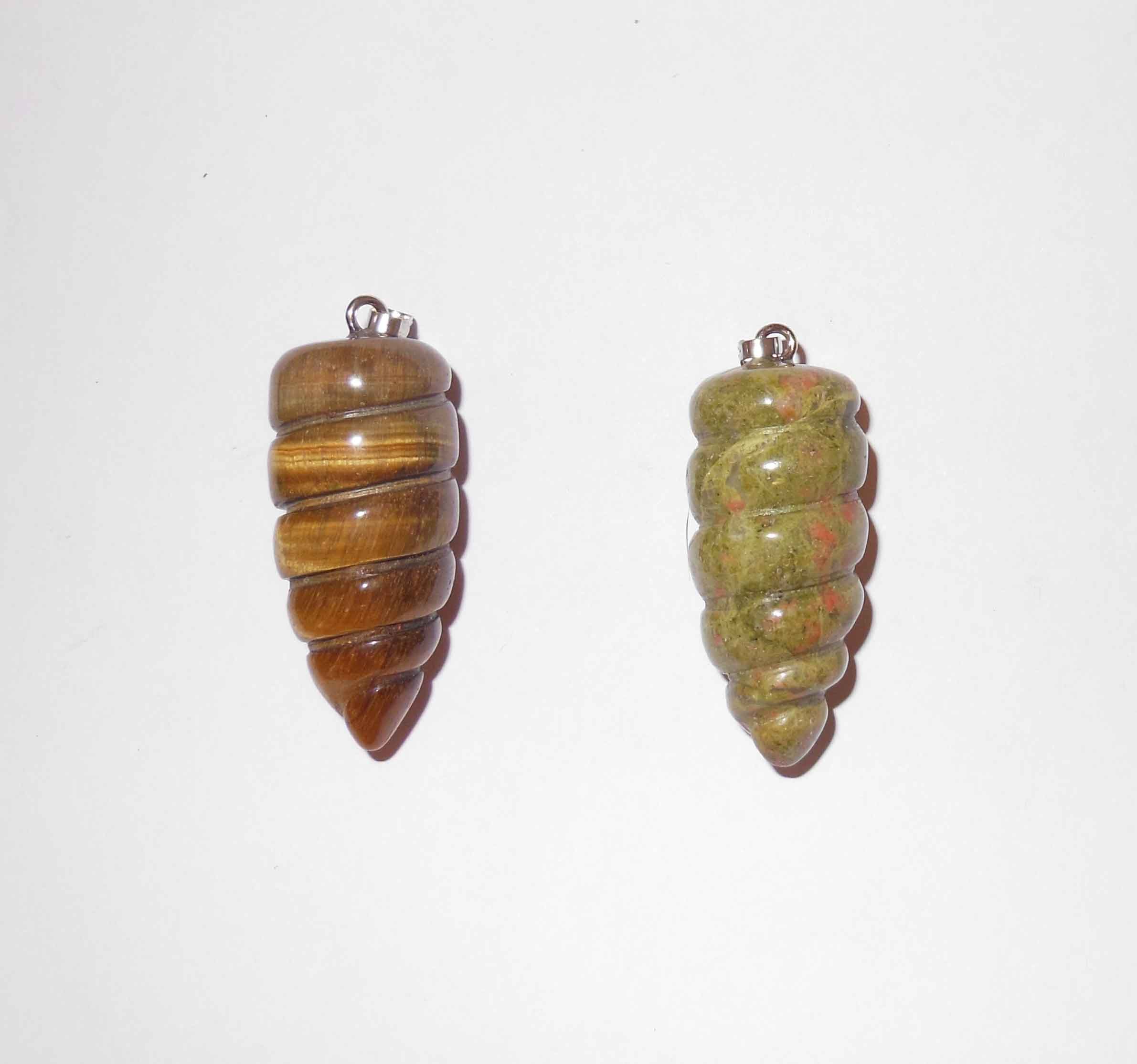 Semi Precious Stone Fashion Crystal Pendant (ESB01438)