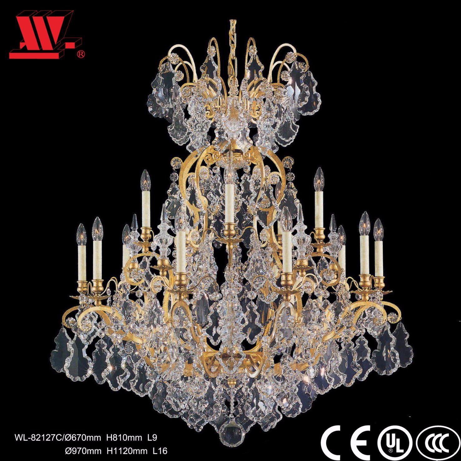 Classic Crystal Chandelier Wl-82127c