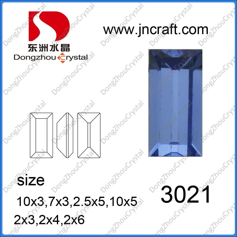 Dz-3021 Light Sapphier Crystal Fancy Stone in Bulk