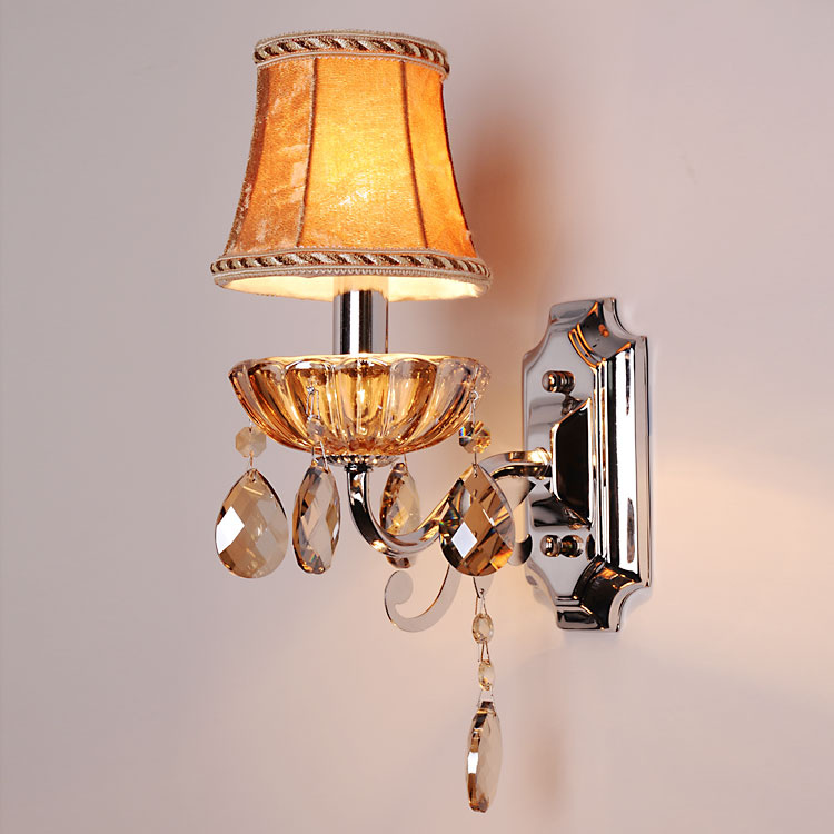 European Style Art Deco Headboard Reading Wall Lamp for Bedroom