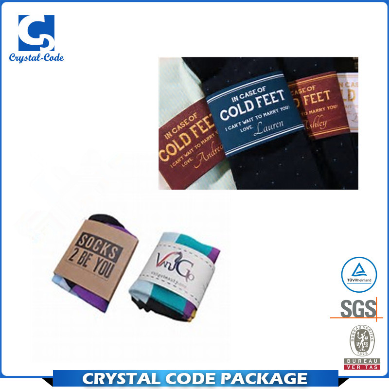 Fashionable Hot Sales Custom Sock Stickers Labels
