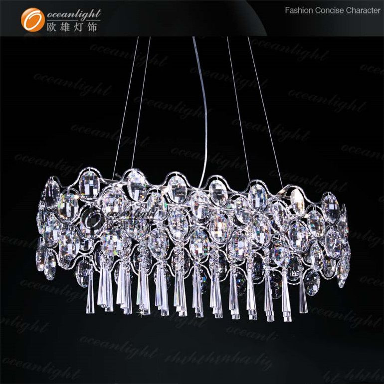 Modern Rattan Pendant Lights Clear Glass Ball Pendant Lamp Om6803