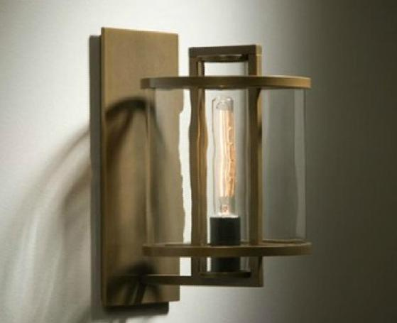 Traditional Glass Wall Lamp (WHW-054)