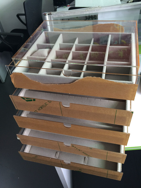 Acrylic Jewelry Box with Drawers, Watch Display Box, Ring Display Box, Bracelete Display Box, Necklace Display Box