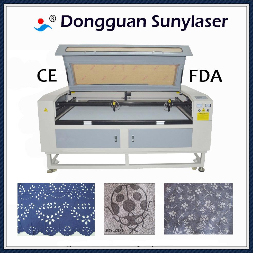 Suny-1810t 80W/100W CO2 Wool Laser Cutter with Ce FDA