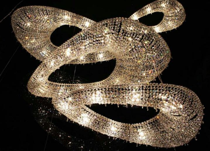 Crystal Hotel Lobby Chandelier Lamp (wH-8178Z)