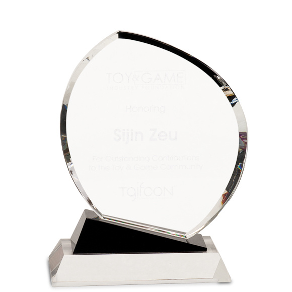Staff Crystal Trophy