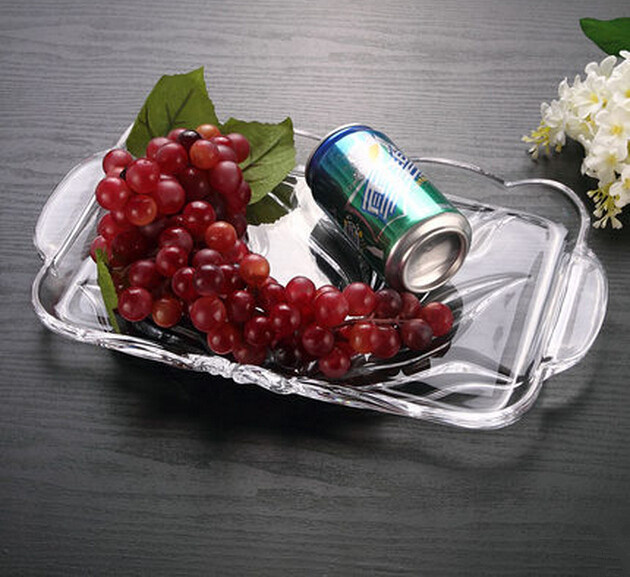 Hot Selling Reasonable Price Crystal Glass Fruit Bowl