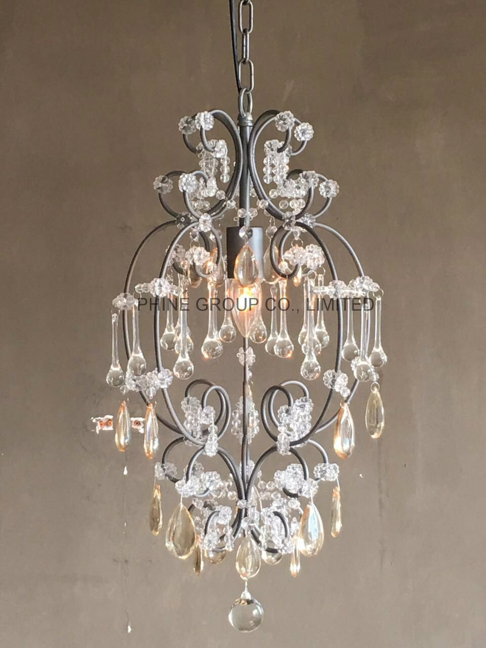 Wonderful Crystal Fixture Interior Dining Living Chandelier