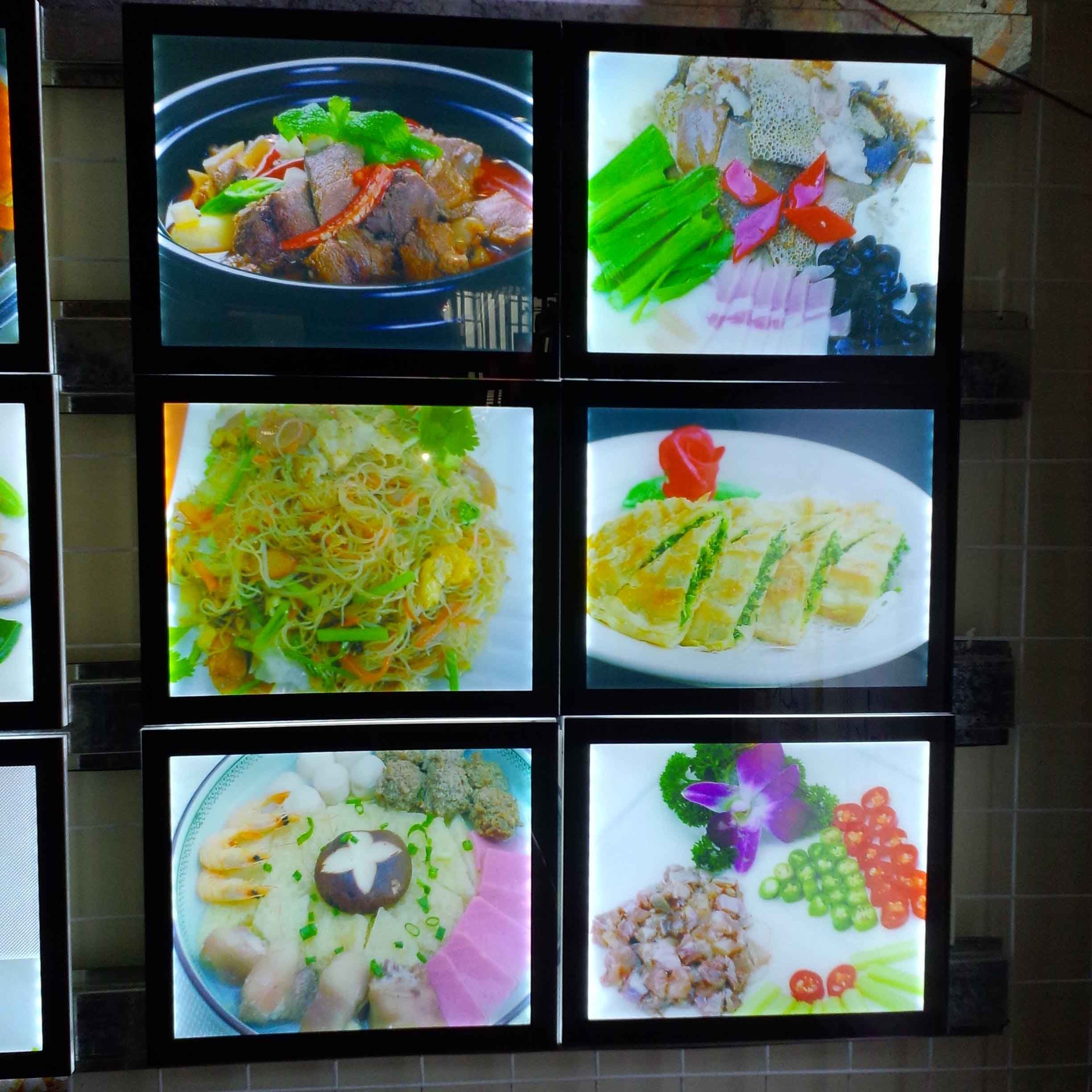 Customized Classic Acrylicframeless LED Lightbox