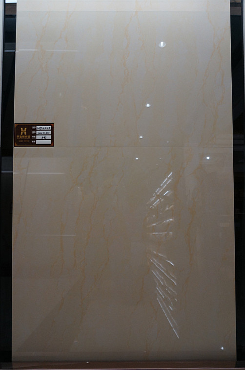 Foshan Porcelain Floor Tile Double Loading Yellow Natural Stone