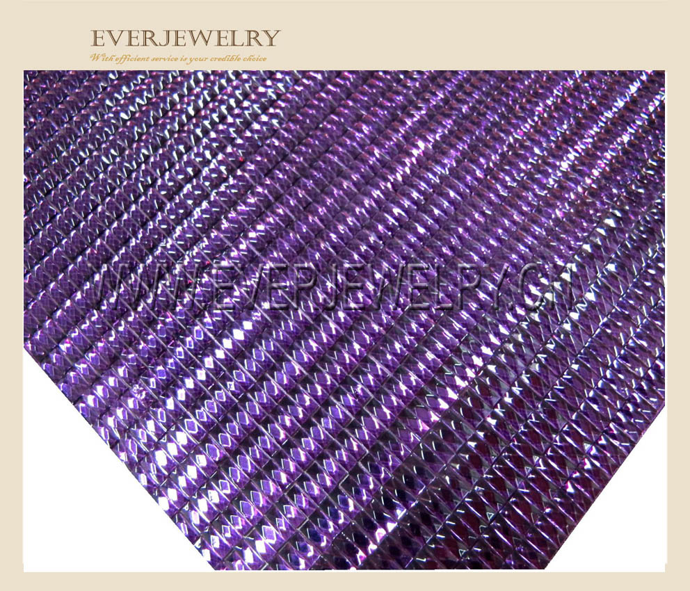 24*40 Resin Rhinestone Sheet, 3*7 Rectangle Stone