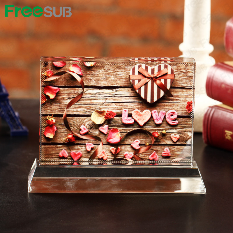 Freesub Sublimation Photo Printing Cube Crystals (BSJ-08B)
