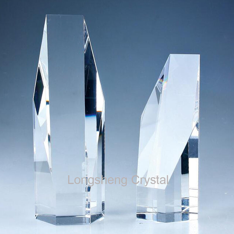 Factory Wholesale Blank Cheap Crystal Trophies Cup